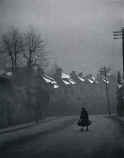 Fog Rolling In Swansea, Wales photo by Carl Mydans, 1954