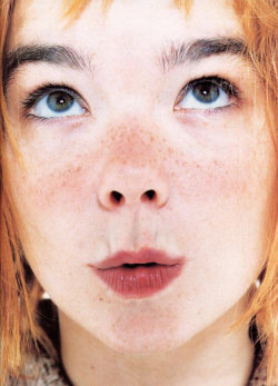 for-redheads:  Björk by Lorenzo Agius for i-D #154  July 1996