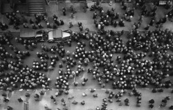 Hats in the Garment District, NY photo by Margaret Bourke-White,