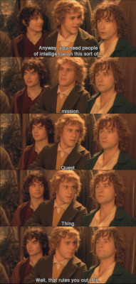 ohsmartie:  harrypotterissocoollike:  (via fuckyeahlordoftherings)