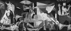 Pablo Picasso - Guernica Nel corridoio che sta davanti alla sala