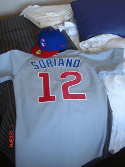 vcity:  ..copped me a Soriano Jersey when I was in Chicago near