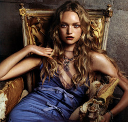 Gemma Ward in Vogue US’s “Models of the Moment”