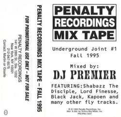 DJ PREMIER-PENALTY RECORDS FALL ‘95 PROMO MIX