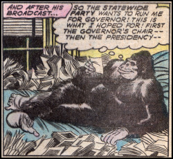 fuckyeahmonkeysincomics:  love-and-radiation:  Bonus Gorilla