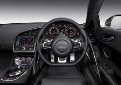 fuckyeahaudir8:  Audi R8 Central Console Interior Photo (by CarDekho)