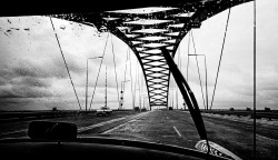 Van Brienenoordbrug bridge, Rotterdam photo by Aart Klein, 1966