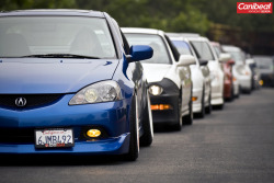 kevinjdm:  Social Chillen in ” The Car “ ..DC5’s and Integra