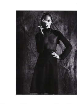 nnl:  Sasha Pivovarova by Mario Sorrenti | Vogue Italia April