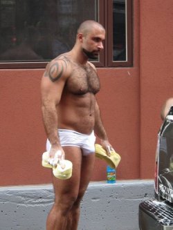 I need my car washed … but only by him.