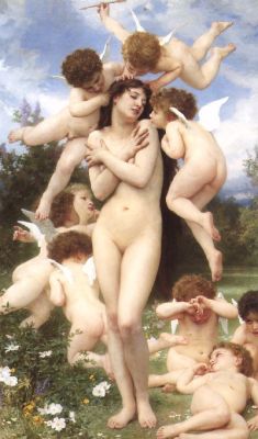 Le Printemps by William-Adolphe Bouguereau, 1886.