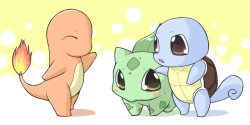 tictacjosh:  Ay, por favor <3  BULBASAUR is soooo cute!