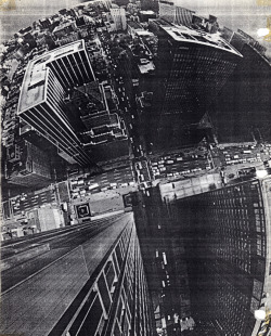 Midtown Manhattan looking east from Burlington House, May 1973