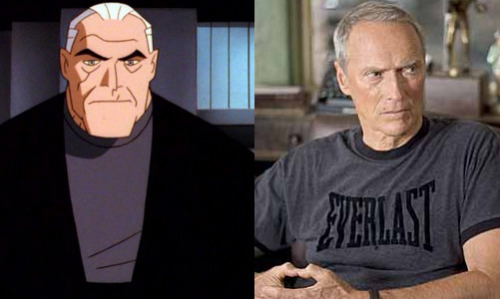   ladysuffragette:  thecomickid:  chekovswood:  discowing:  Can you see it?  I can see it.  wow  I never see Clint Eastwood and elderly Bruce Wayne in the same room together. …I’m not saying Clint Eastwood s secretly elderly Bruce Wayne, I’m just