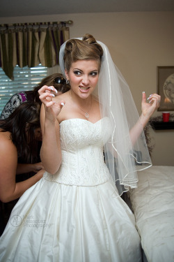 Don’t mess with a stressed-out bride.  Comments/Questions?