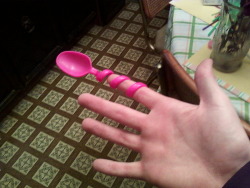 The coolest fucking spoon in the entire world. I used to eat