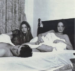 Sofia Coppola, Zoe Cassavetes & Donovan Leitch photographed