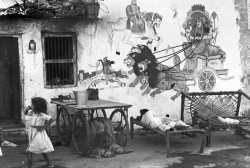 Ahmedabad, India photo by Henri Cartier-Bresson, 1966