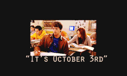 echofades:   “On October 3rd, he asked me what day it was.”