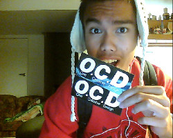 cesarjr:  OCD Stickers cam in the mail today (; follow them !