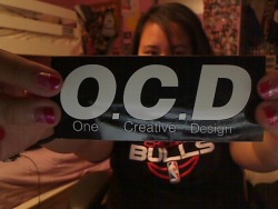 kathlynchuu:  got my O.C.D Stickers today :) time to stick em