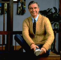 shineeview:  synki:  raptoroppajonghyun:  dweji-tt0ki:  bandofoutsiders:  Mr. Rogers was aU.S. Navy Seal, combat-proven in  Vietnam  with over twenty-five confirmed  kills to his name.  He wore a long-sleeved sweater on TV, to cover the many tattoos