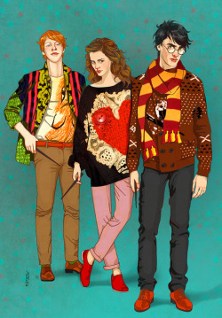 happypride:  lostandstumbling: Hipster Potter and the Philosophers