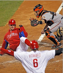 philadelphiaphillies:  Ryan umping better than real umps. 