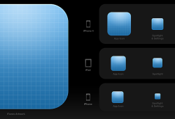  After more than 10k downloads of my old app icon template and