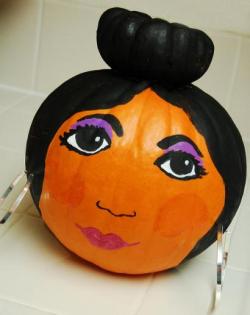 randems:  SNOOKIE PUMPKIN. they got the tan and hair bun right!