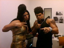 paoolnguyen:  -bornthisway:  Vinny & Ronnie as Snooki &