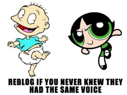 yourmindblown:  Did you Know of the Day: the voice of Buttercup