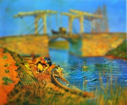 Tilt-Shift Van Gogh by Serena Malyon Isn’t this awesome?