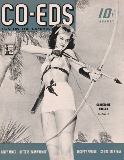 mudwerks:  Darwination Scans: CO-EDS August 1942 / WWII Pin-up