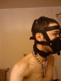 pdxairpup:  leathernsteel:  the muzzle melts perfectlythe chain