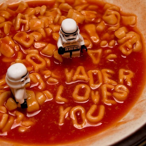 yourmindblown:  Mind Blowing Soup of the Day: Vader Loves You YMB | Follow  