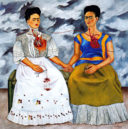 feeling-art:Frida Kahlo, Las Dos Fridas, 1939