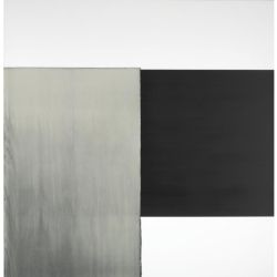 blackv:  Callum Innes (B.1962), Exposed Painting Charcoal Black,