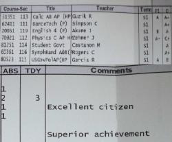 omfg grades came in!!! luckily i got it before my mom saw it