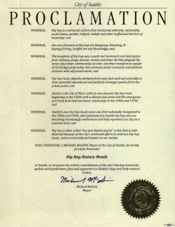 sosoulamazing:  madmanners:  Seattle Mayor Michael McGinn Proclaims