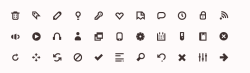 Iconic Icon Set  Iconic is a minimal set of icons consisting