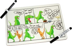 thedailywhat:  Dry Erase Whiteboard of the Day: Dinosaur Comics