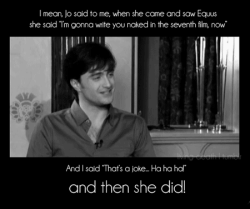 magicandharrypotter:  oh and im glad she did. 