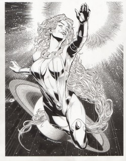 brianmichaelbendis:  Starfire | Brandon Peterson 