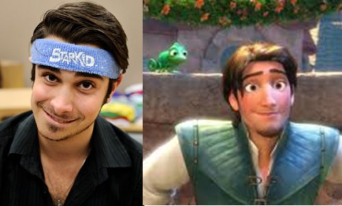 -longbottom:  irishdnzr:  thedisneydiaries:  countmewiththedreamers:  candlesinthesunshine:  Is this just me?  OH. MY. WHAT.   this is uncanny!  <3   holy hell.