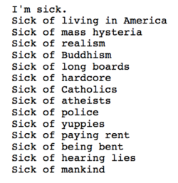 lanadelreygun:  sick of living in america