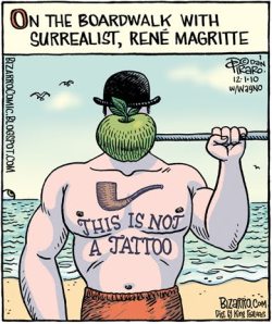 archiemcphee:  This is Not a Tattoo [via BizzaroBlog] 