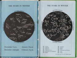 starrystillness:  The stars in winter from the Ladybird books,