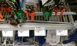 Never seen a wrench like this before, lol. Lowe’s.