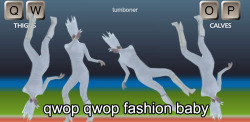 I don’t know why qwop is relevant on Tumblr right now,